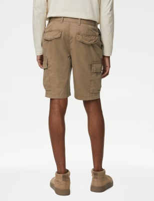 Pure Cotton Cargo Shorts