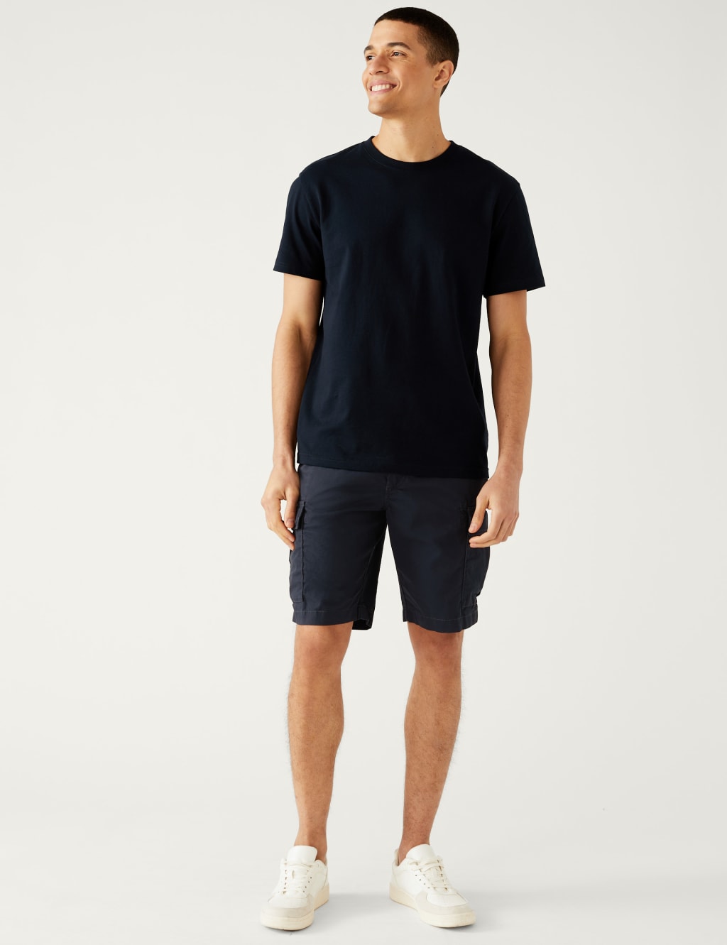 2pk Pure Cotton Cargo Shorts image 4