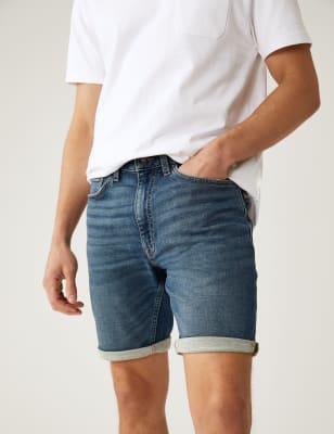 LV blue Denim Shorts