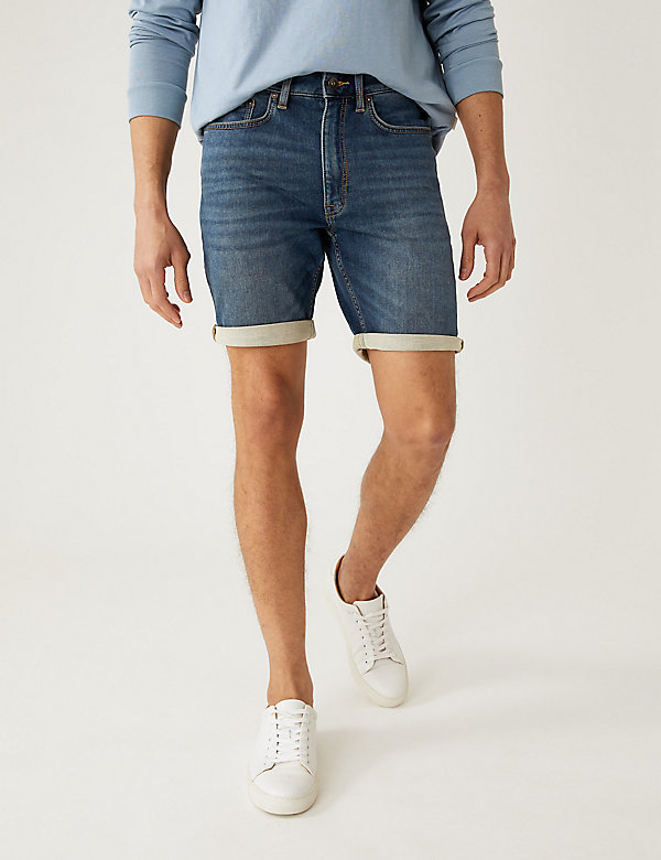 5 Pocket Denim Shorts - UA
