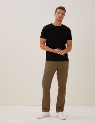 

Mens Autograph Regular Fit Italian Stretch Chinos - Mocha, Mocha