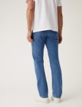 Pure Cotton Straight Fit Jeans