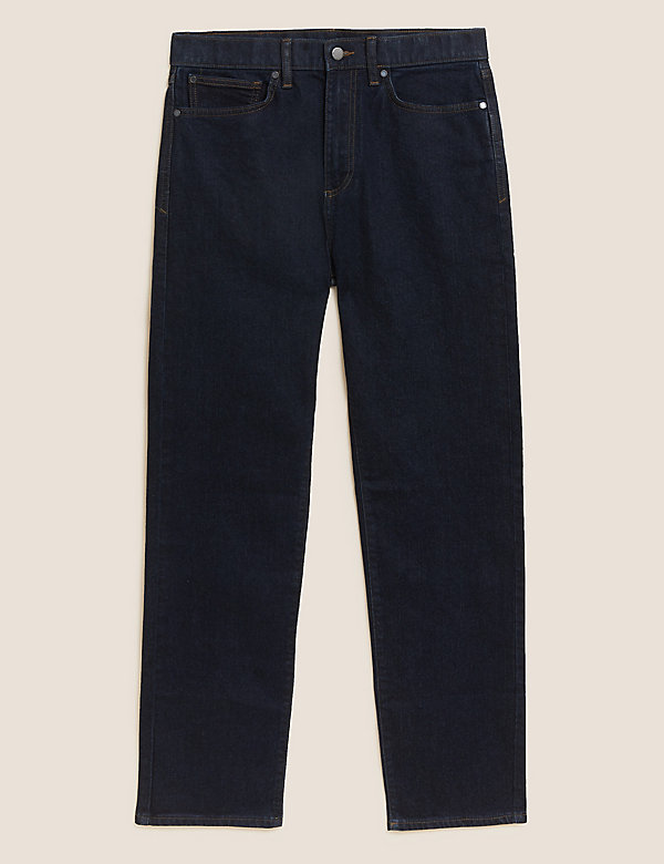 Big & Tall Straight Fit Pure Cotton Jeans - GR