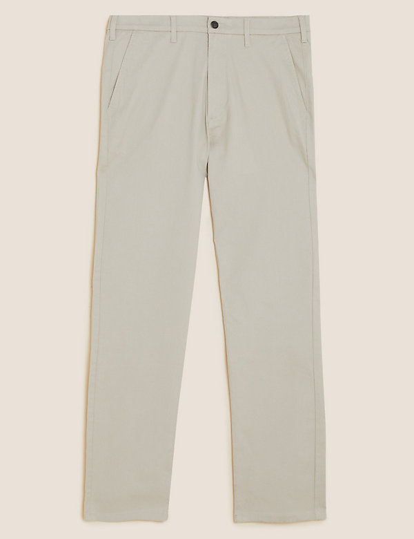 Loose Fit Stretch Chinos - BO