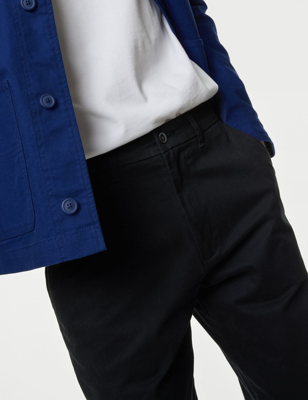Loose Fit Stretch Chinos image 3