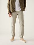 Tapered Fit Stretch Chinos
