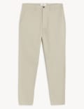 Tapered Fit Stretch Chinos
