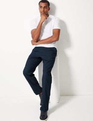 Mens Casual Trousers | M&S