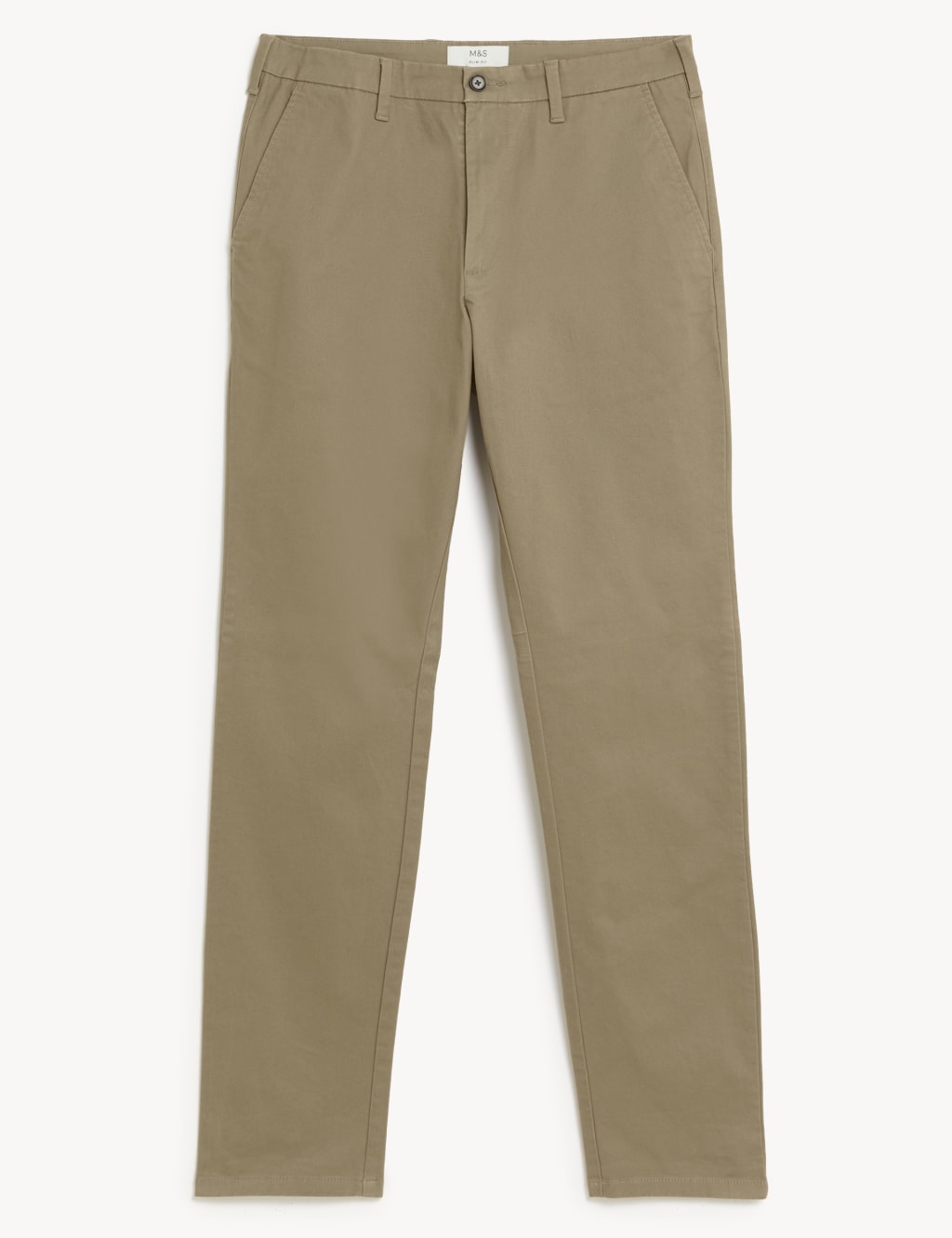 Shorter Length Slim Fit Stretch Chinos image 2
