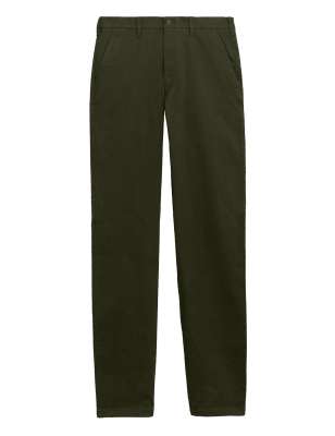 

M&S Collection Chinos slim fit elásticosMens - Moss, Moss