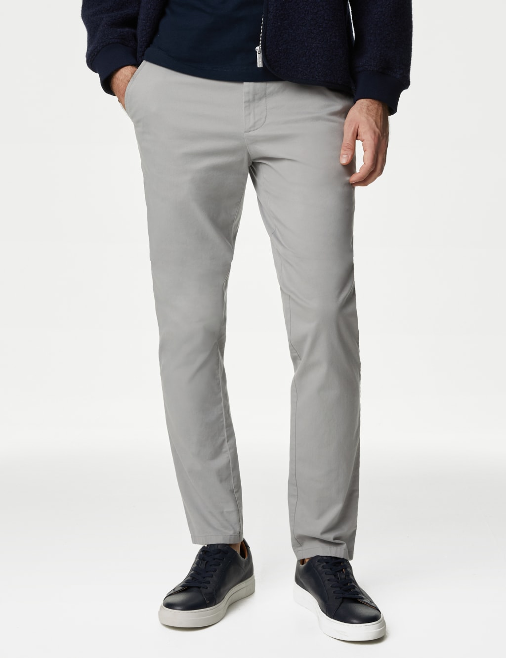 Slim Fit Stretch Chinos image 1