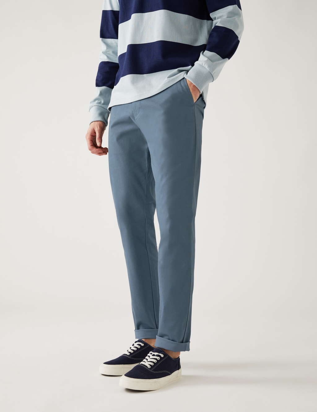 Slim Fit Stretch Chinos image 2