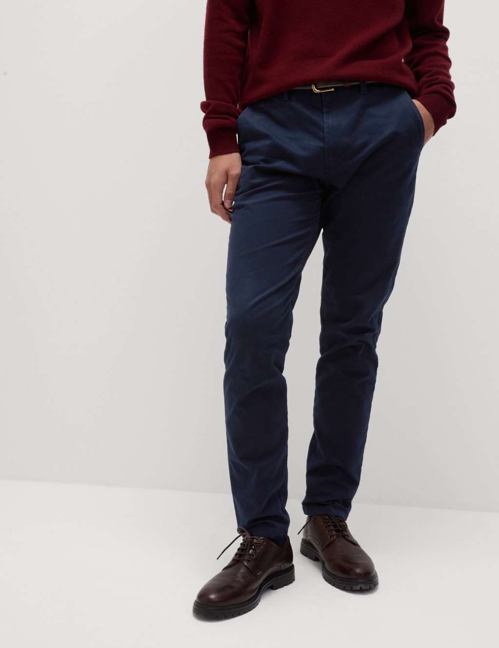 Slim Fit Stretch Chinos image 2