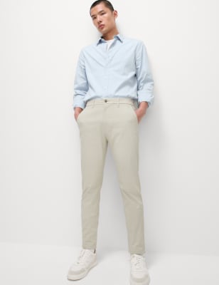 Slim Fit Stretch Chinos