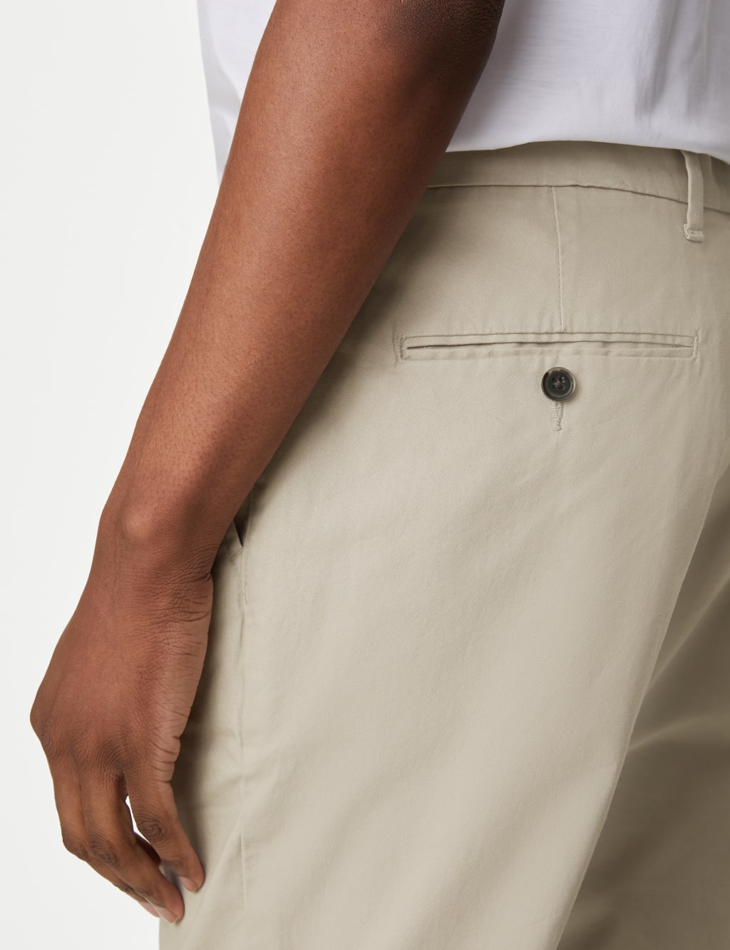 Slim Fit Stretch Chinos image 4