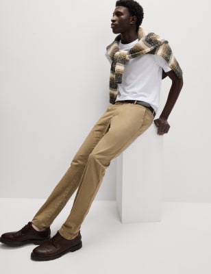 Slim Fit Stretch Chinos