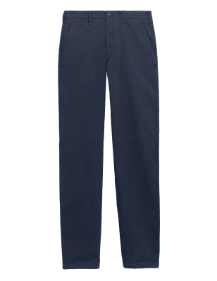 

Mens M&S Collection Slim Fit Stretch Chinos - Dark Indigo, Dark Indigo