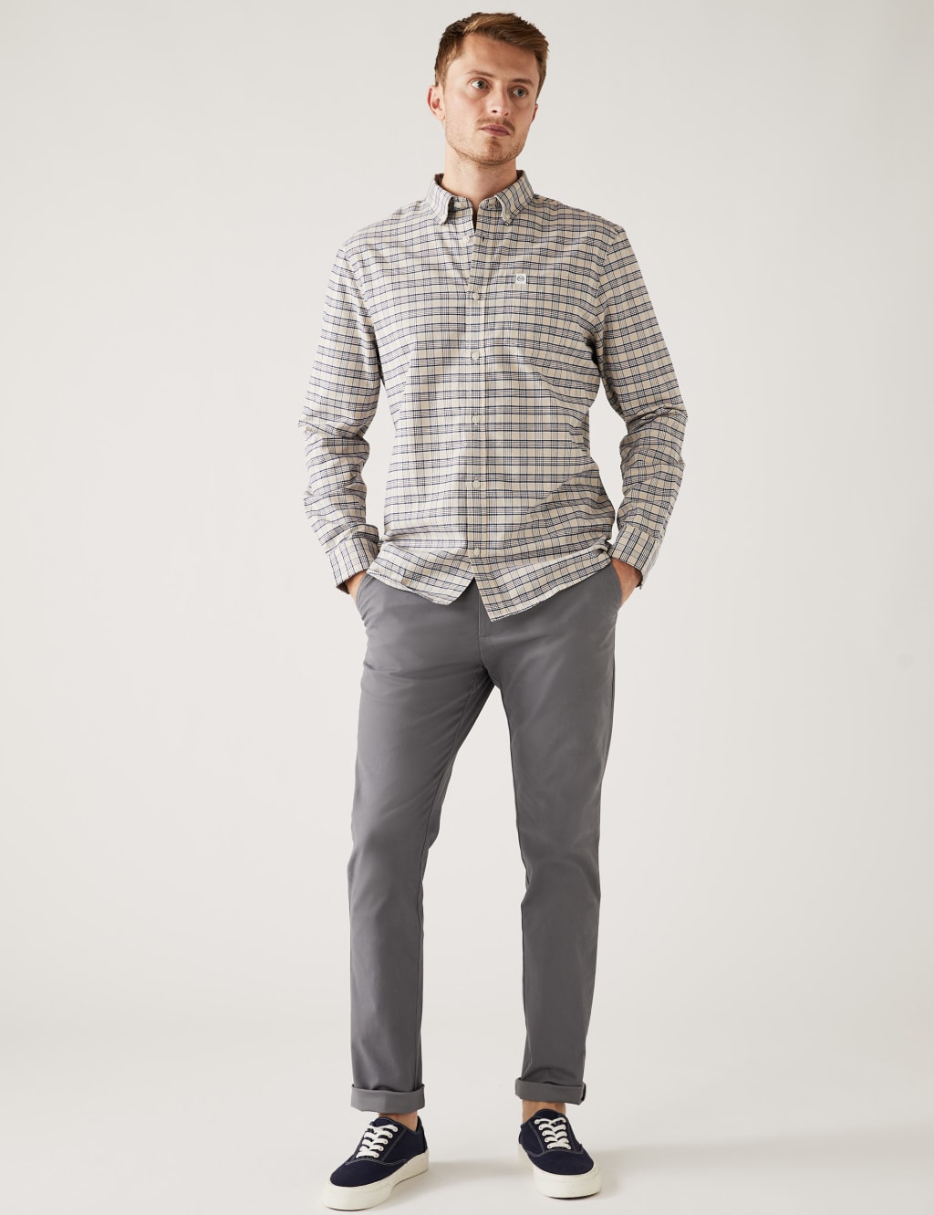 Slim Fit Stretch Chinos image 1