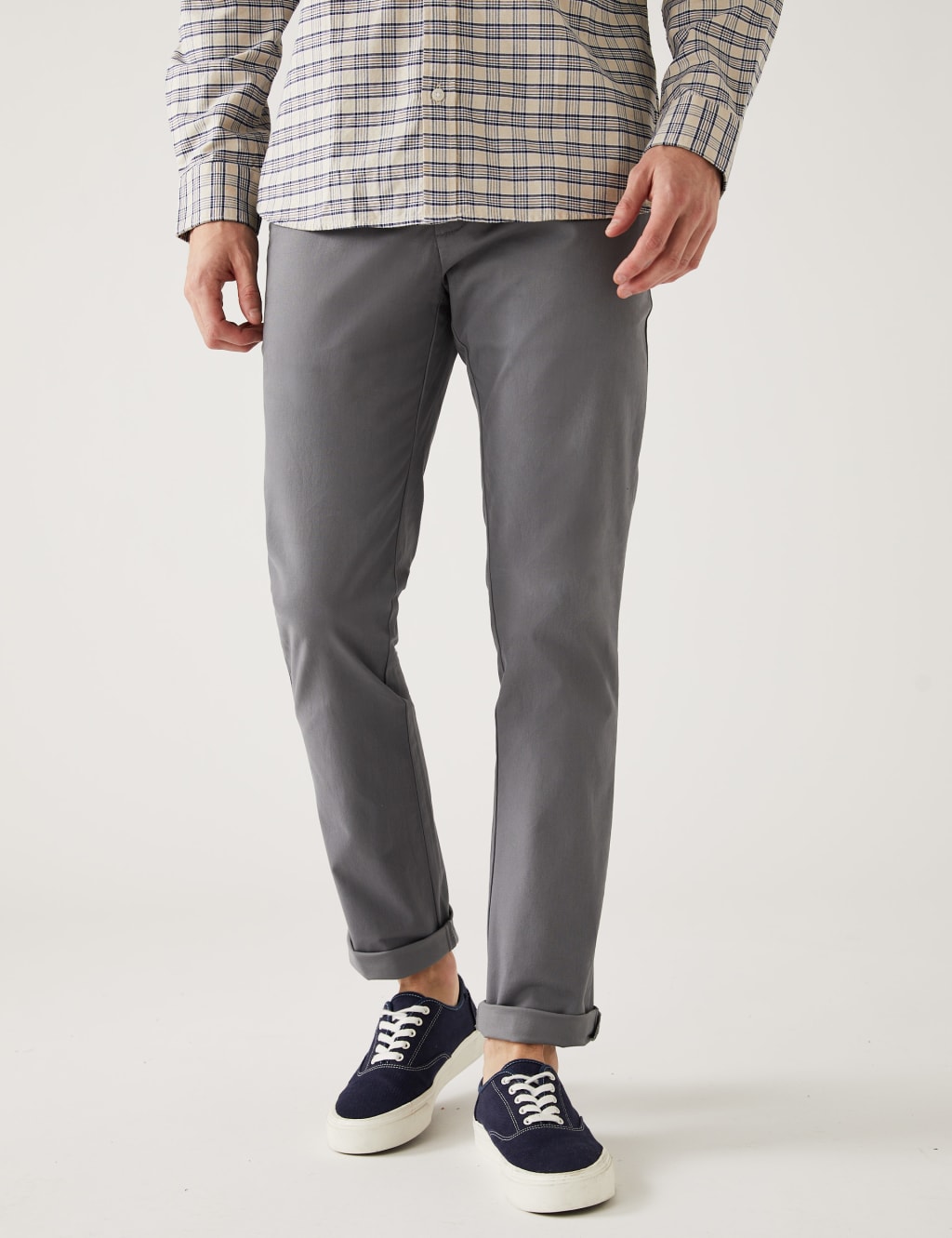 Slim Fit Stretch Chinos image 2