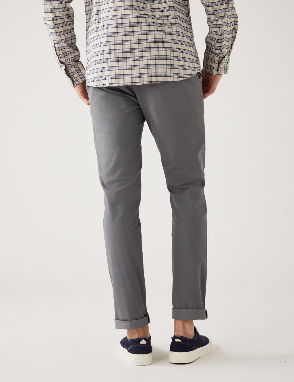Slim Fit Stretch Chinos image 3