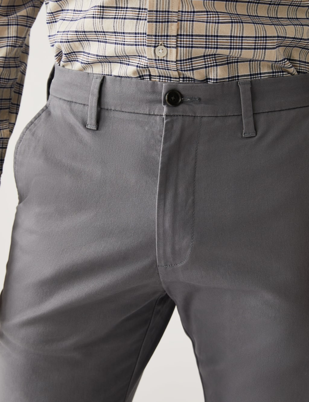 Slim Fit Stretch Chinos image 4