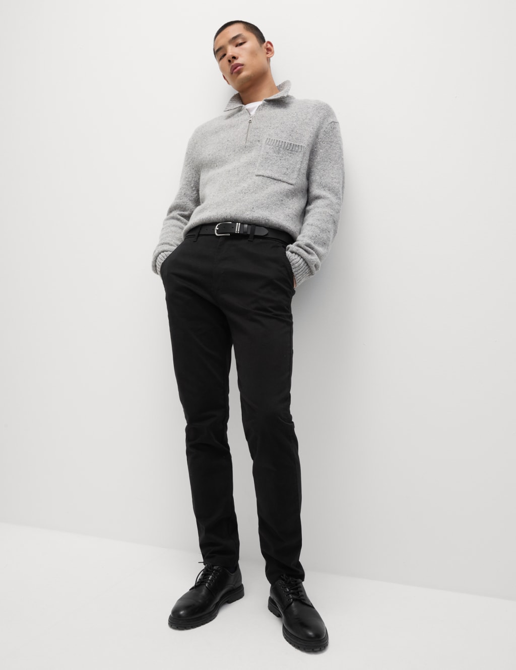 Slim Fit Stretch Chinos image 1