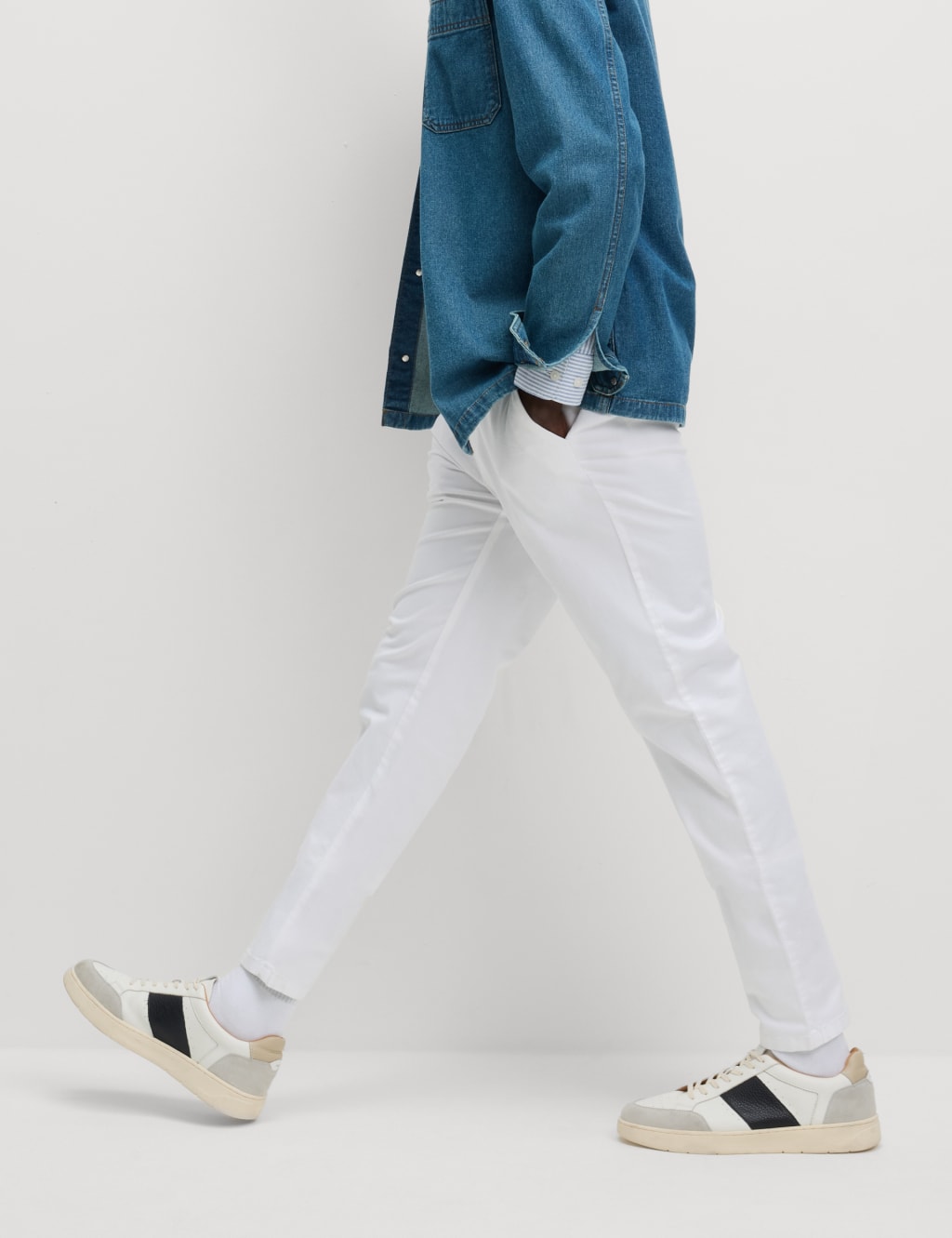 White pants for men top