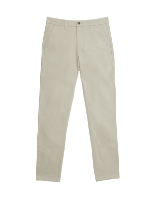

M&S Collection Chinos elásticos skinnyMens - Beige, Beige