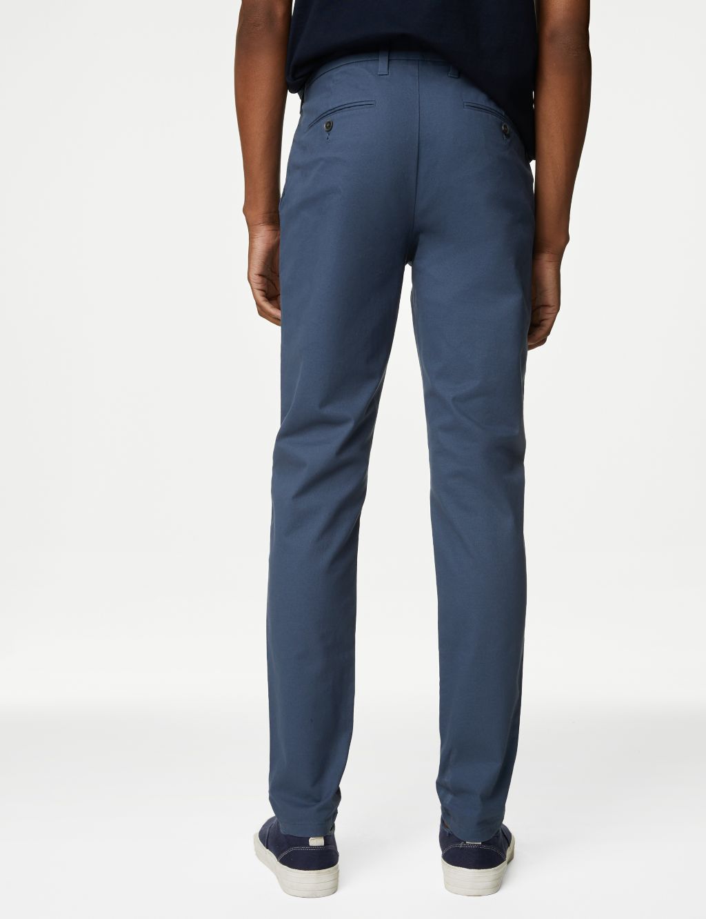 Skinny Fit Stretch Chinos image 5