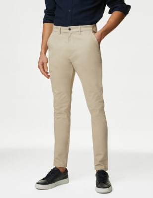 

M&S Collection Chinos elásticos skinnyMens - Sandstone, Sandstone