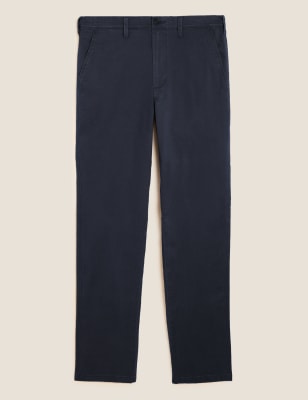 Men’s Navy Trousers | M&S
