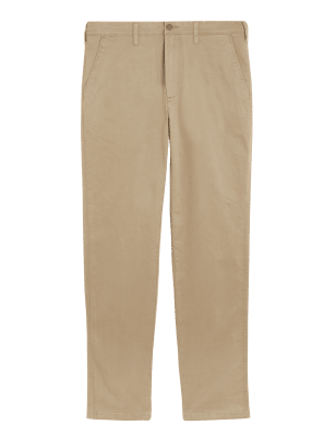 

M&S Collection Chinos slim fit de algodón ligerosMens - Stone, Stone