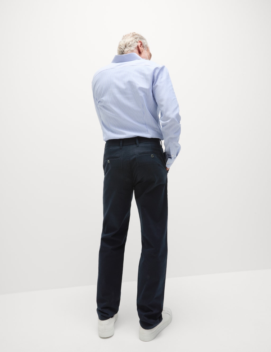 Regular Fit Stretch Chinos image 4