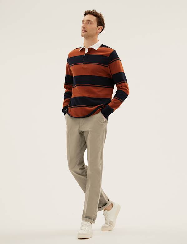 Regular Fit Stretch Chinos