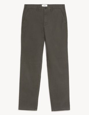 M&S Mens Regular Fit Stretch Chinos