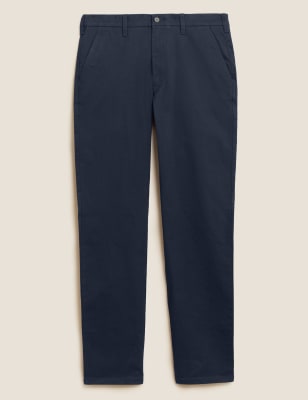 

M&S Collection Chino elástico regularMens - Indigo Mix, Indigo Mix