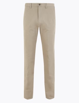 Big & Tall Regular Fit Stretch Chinos  - IL