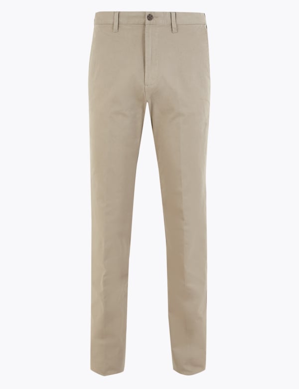 Big & Tall Regular Fit Stretch Chinos