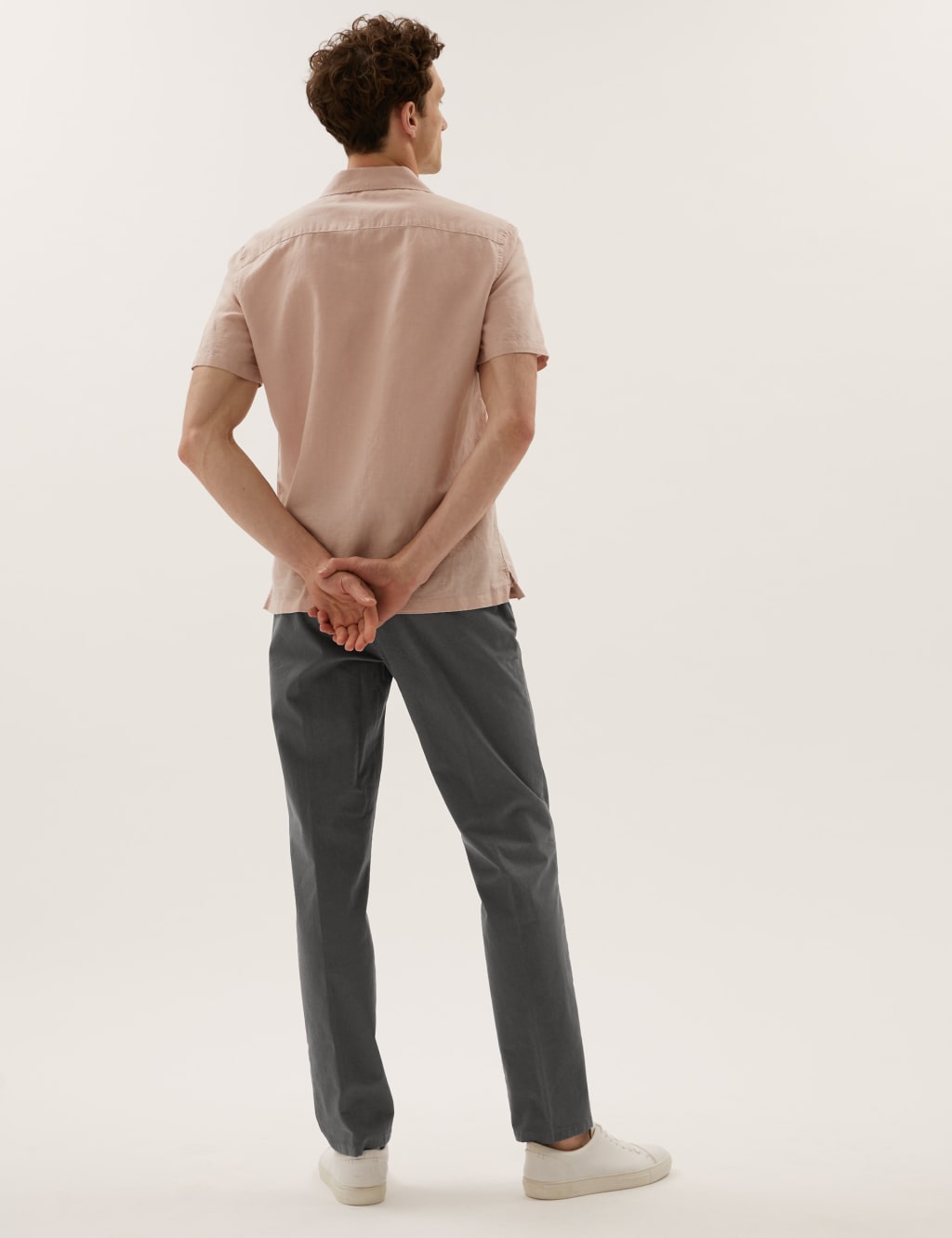 Big & Tall Regular Fit Stretch Chinos image 3