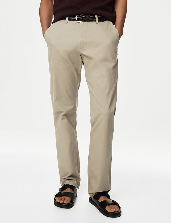 2pk Regular Fit Stretch Chinos - RS