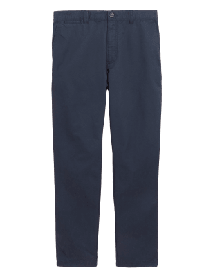 

Mens M&S Collection Slim Fit Light Weight Trouser - Navy, Navy