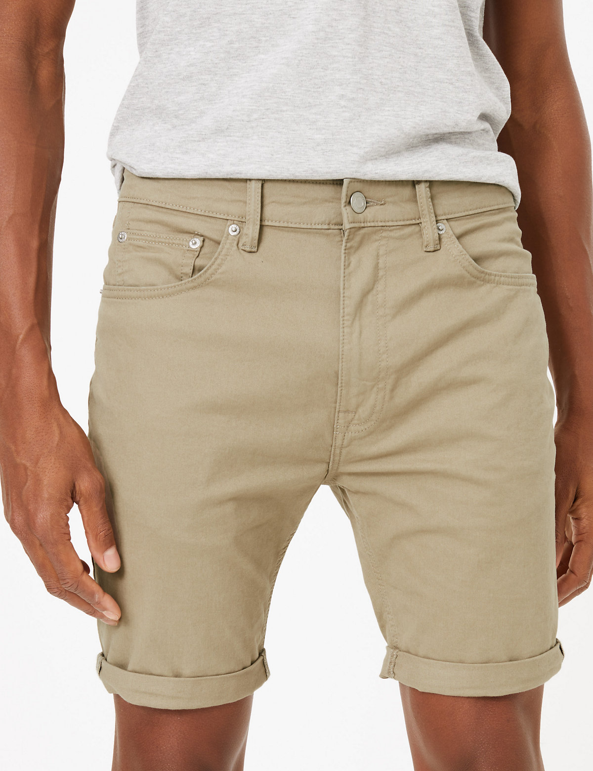 Stretch 5 Pocket Shorts