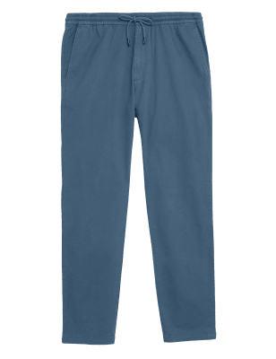 

Mens M&S Collection Straight Fit Lightweight Stretch Trousers - Air Force Blue, Air Force Blue