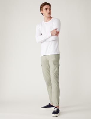 Pantalon cargo femme ensemble fuselée