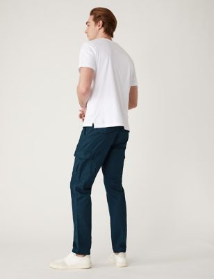 Tapered Fit Lightweight Cargo Trousers