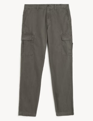 

M&S Collection Pantalón tapered cargo ligeroMens - Khaki Mix, Khaki Mix