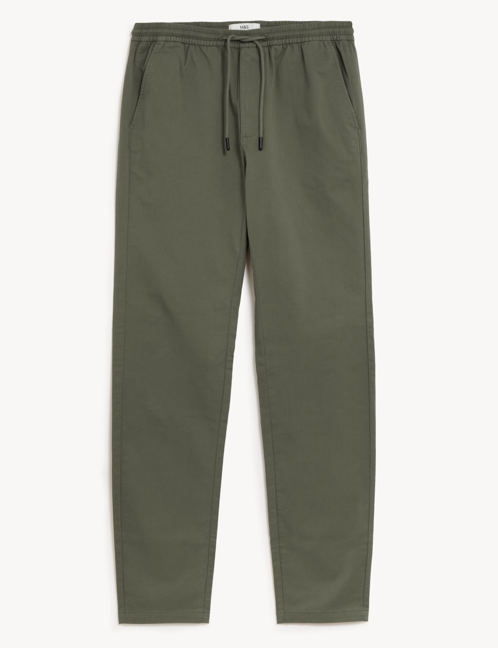 Tapered Fit Elasticated Waist Trousers image 2