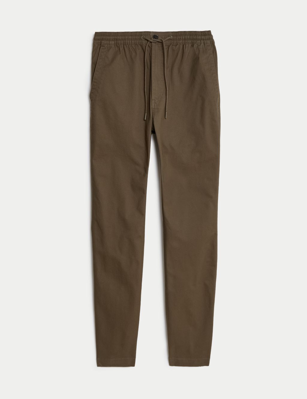 Tapered Fit Woven Stretch Trousers image 2