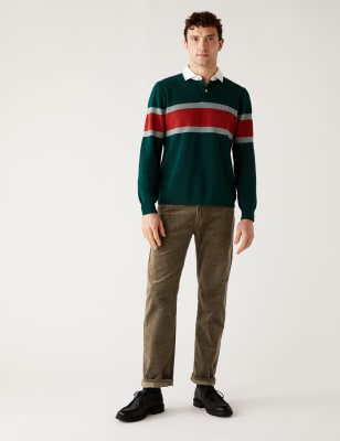 

Mens M&S Collection Cordhose mit geradem Schnitt - Mole, Mole