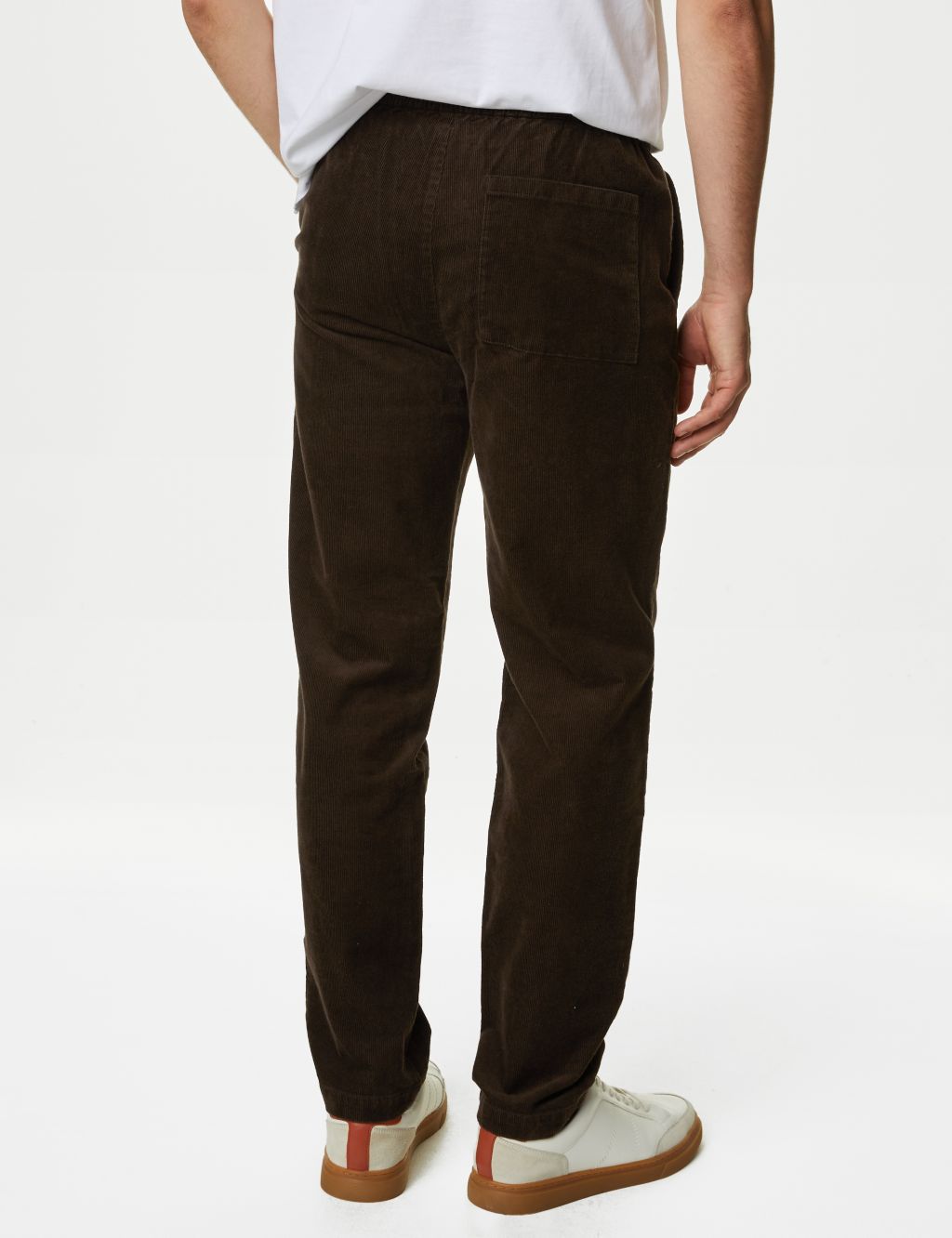 Tapered Fit Corduroy Stretch Joggers image 5